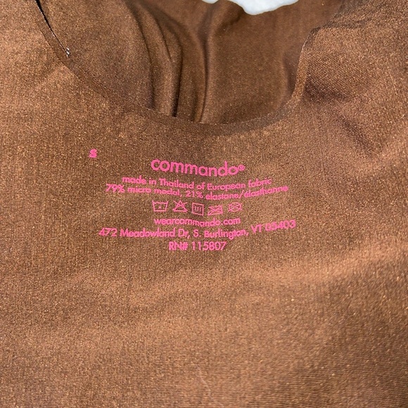 Commando Classic Comfy Scoop Neck Stretch Bra - Picture 9 of 10